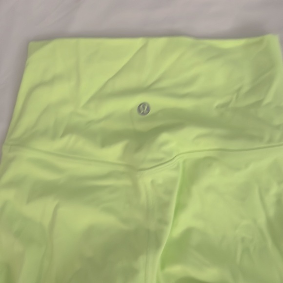 Lululemon Neon Leggings - Picture 2 of 2